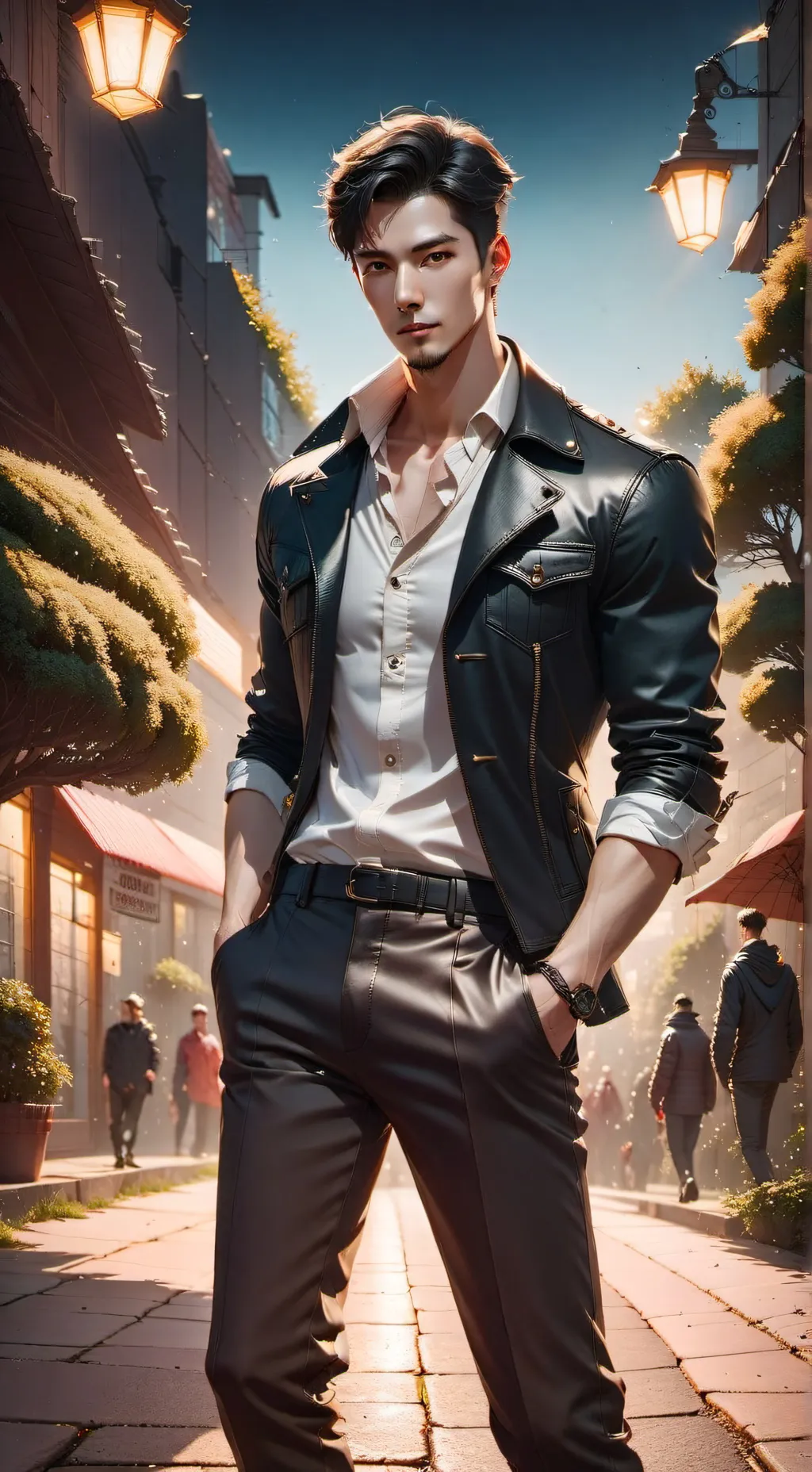 ai character: max background