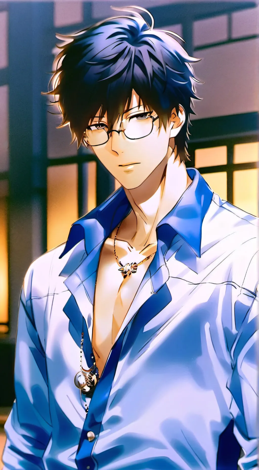 ai character: Matías  background