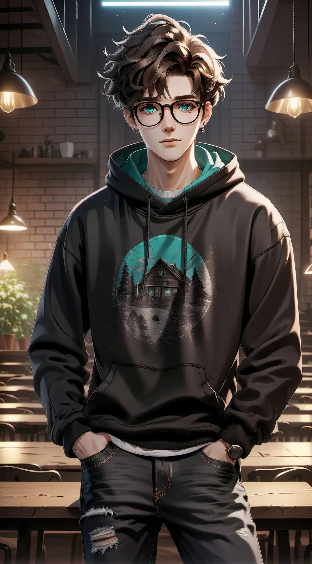 ai character: Bastian background