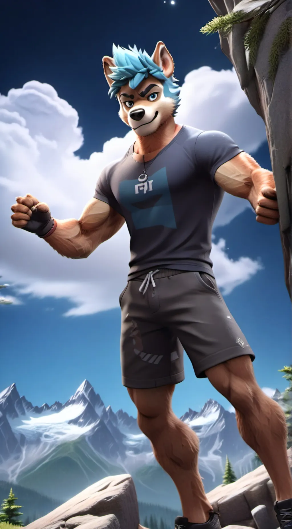 ai character: Felix. background