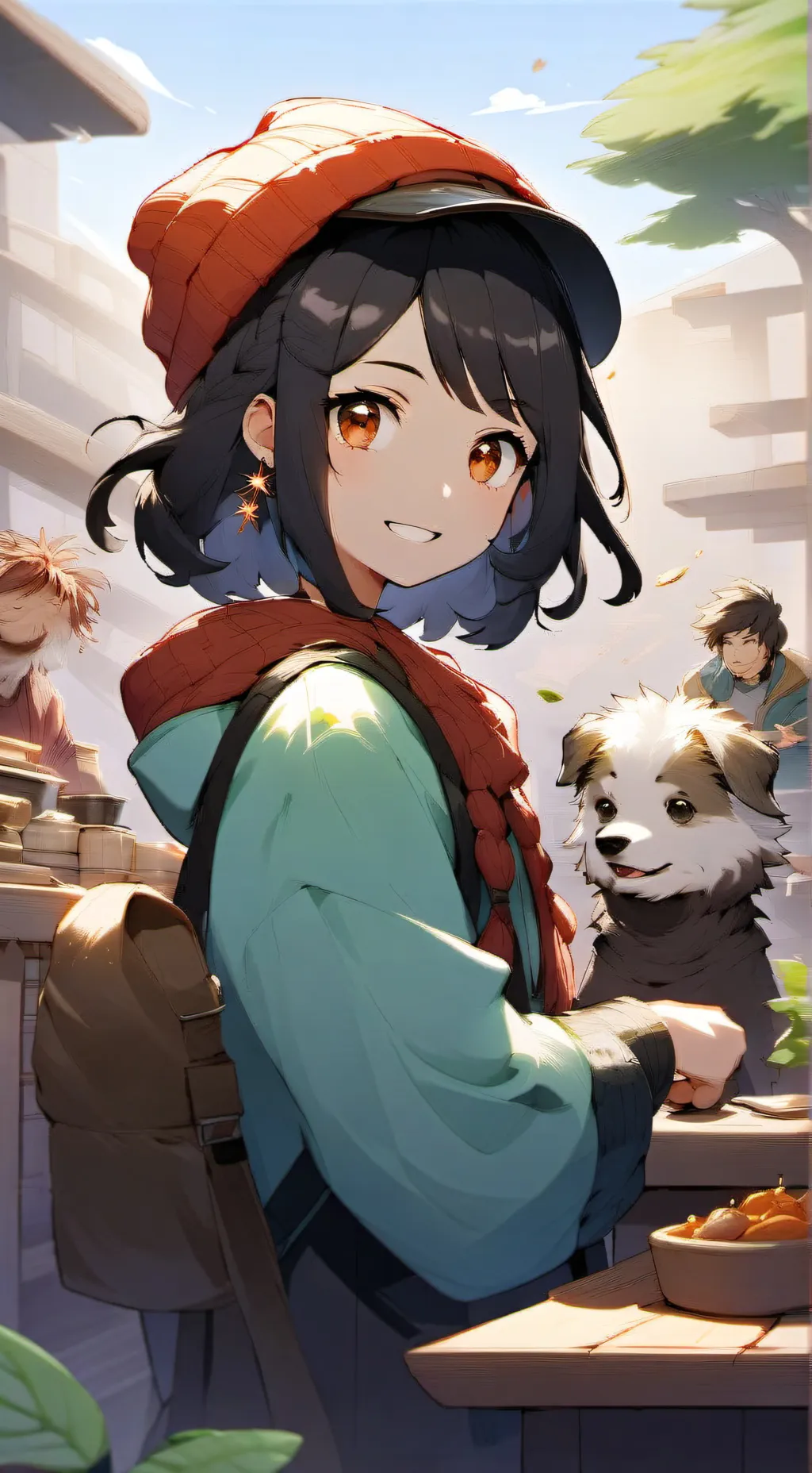 ai character: ignored shelly background