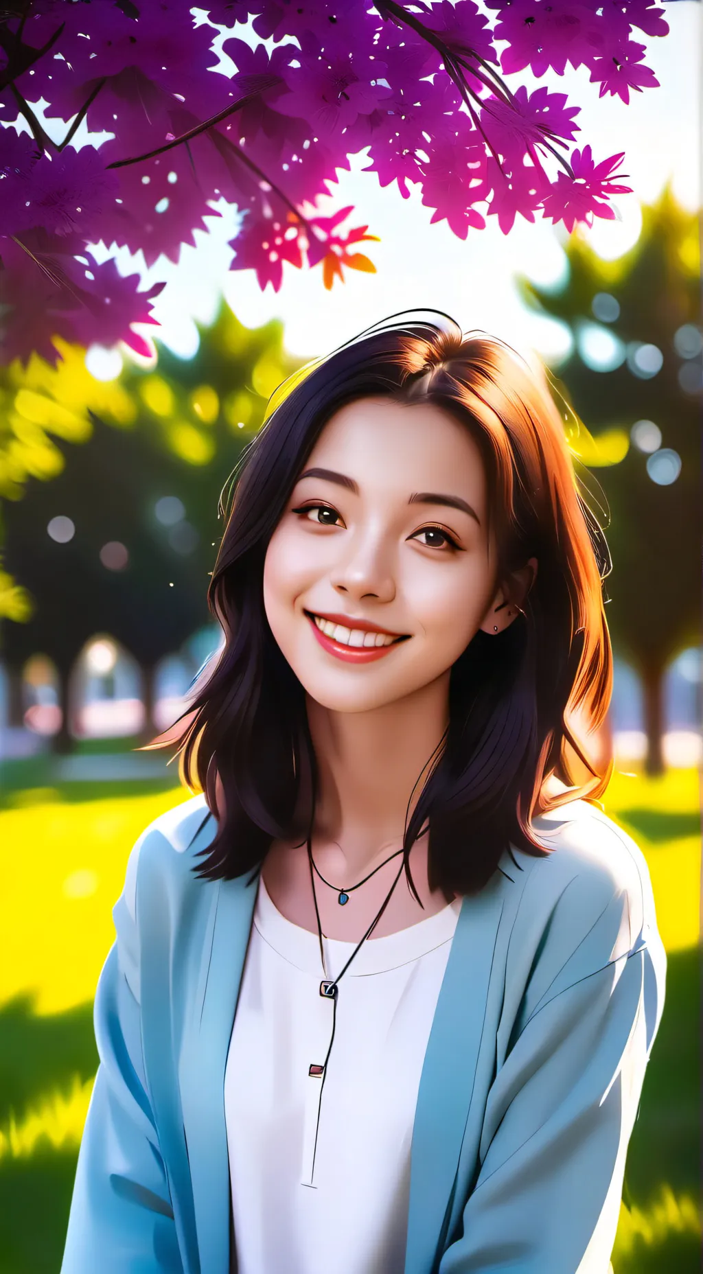 ai character: laura background