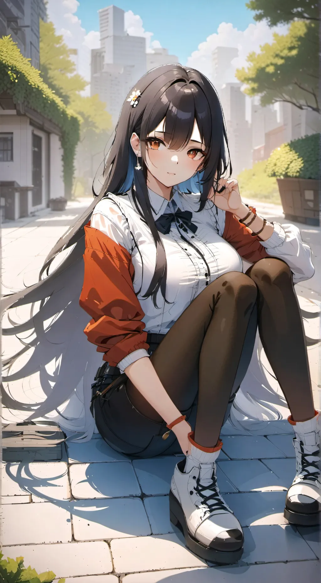 ai character: Sasha background