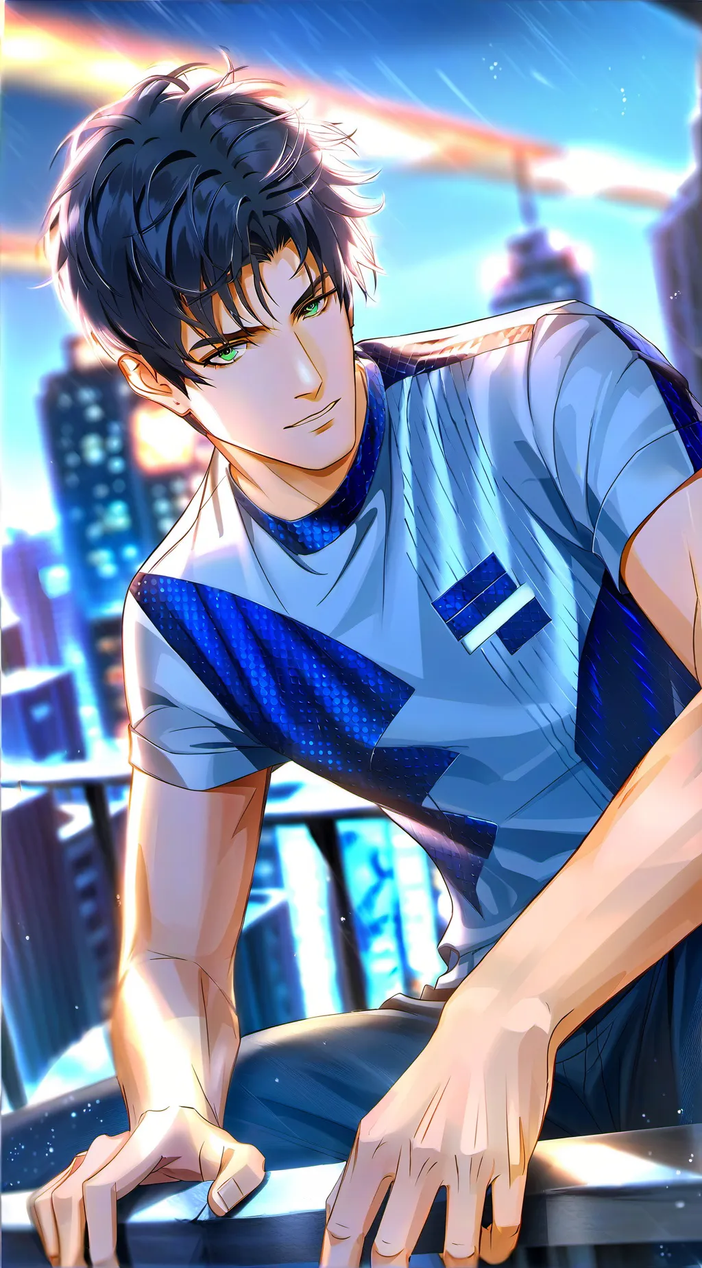 ai character: Lucas background