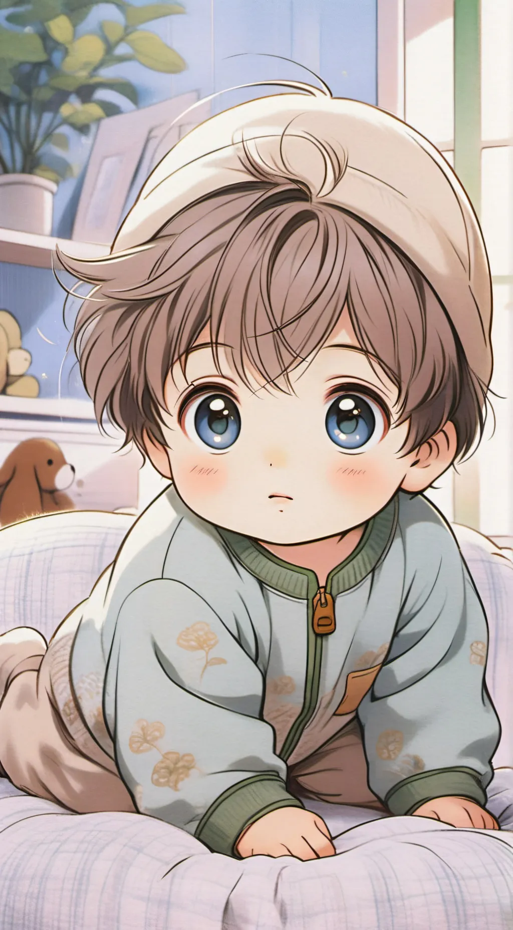 ai character: baby Mike background