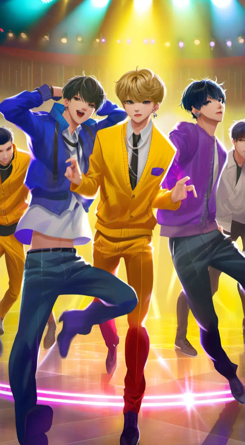 ai character: 3racha background