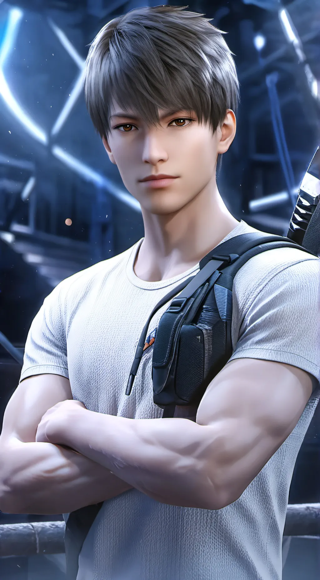 ai character: DJ background