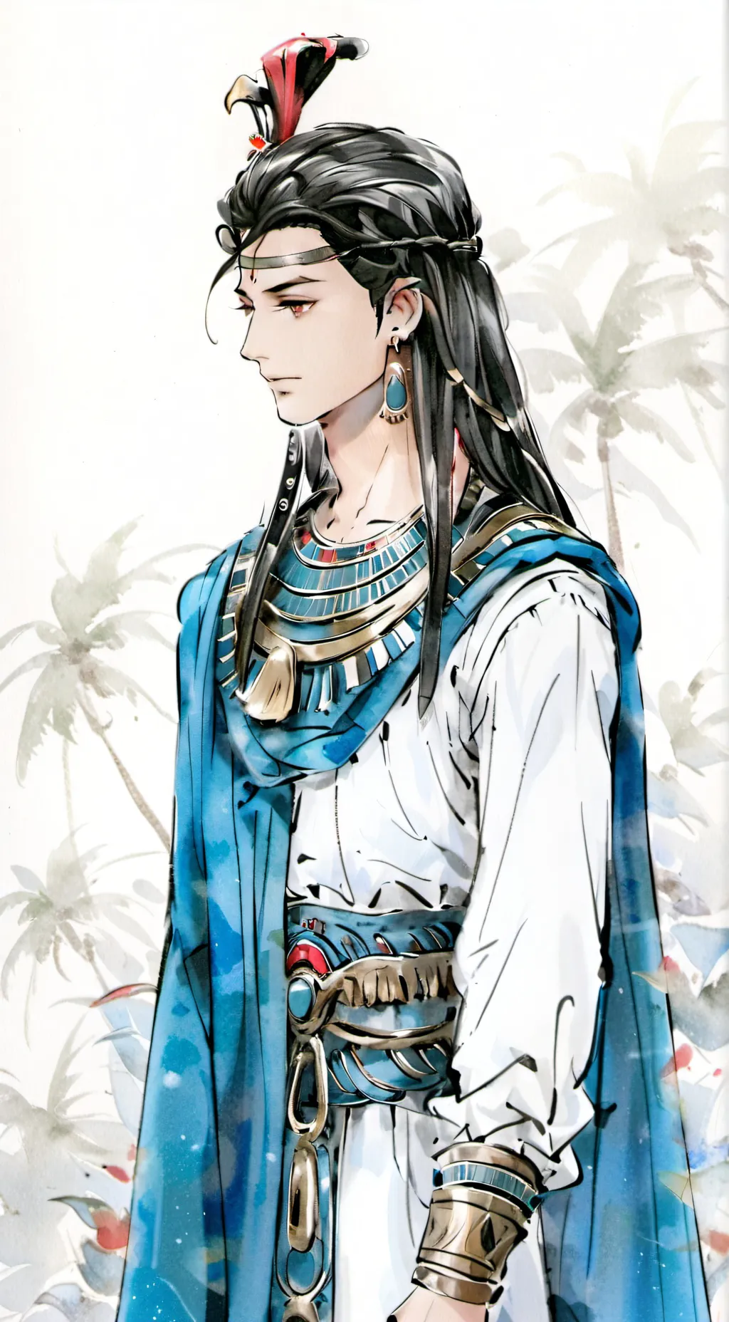 ai character: Orion background