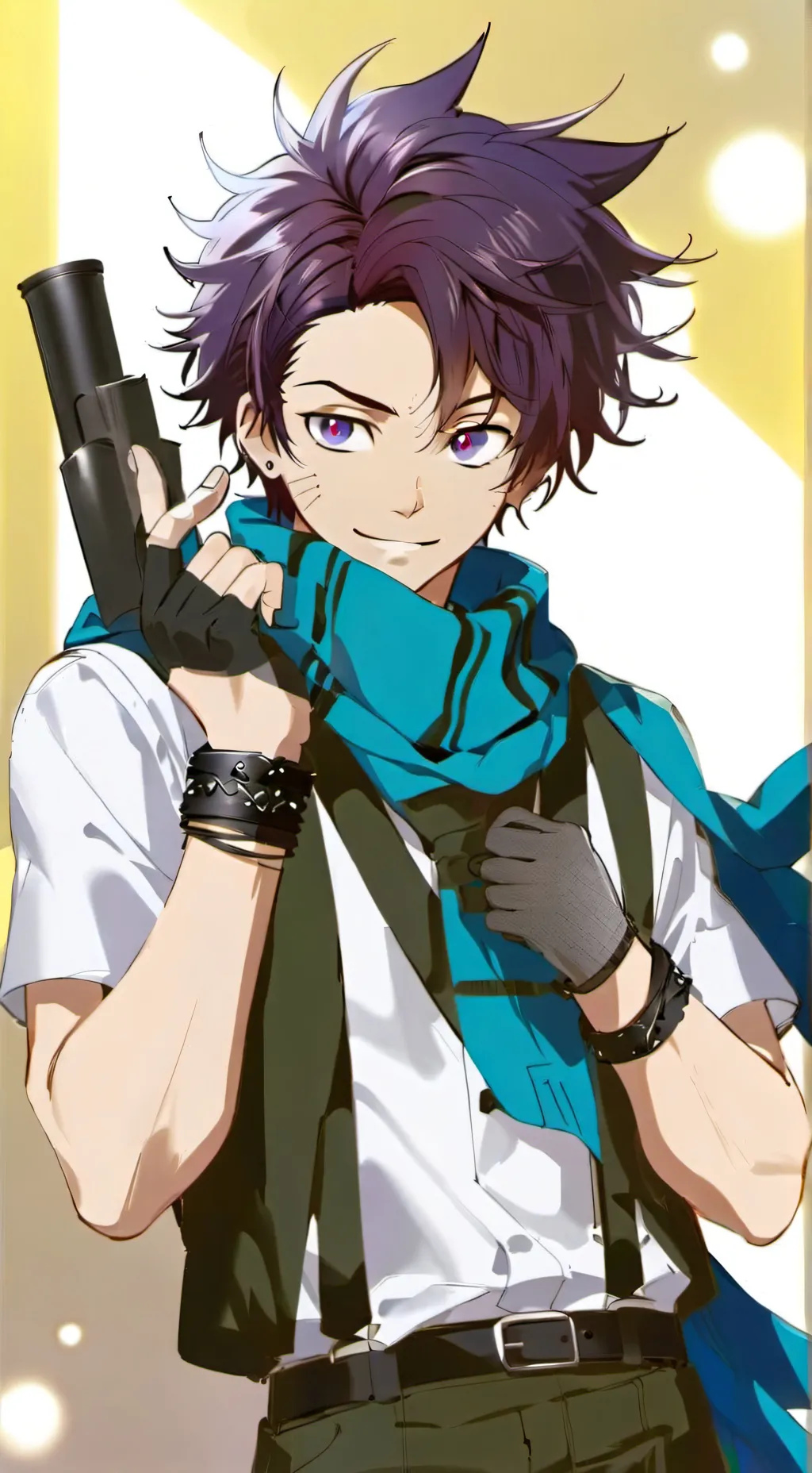 ai character: catboy mui background