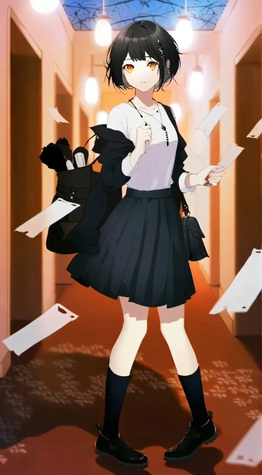 ai character: Melissa-San  background