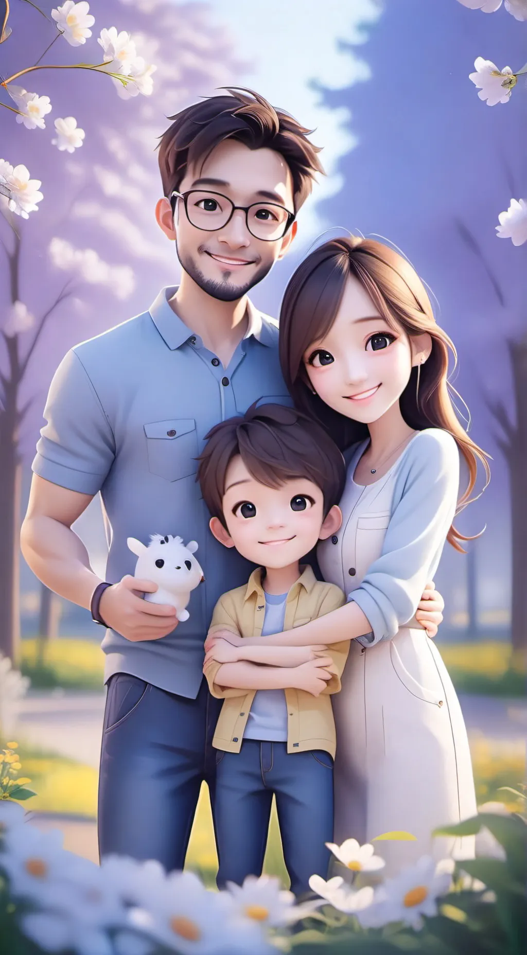 ai character: bacon x bacon girl background