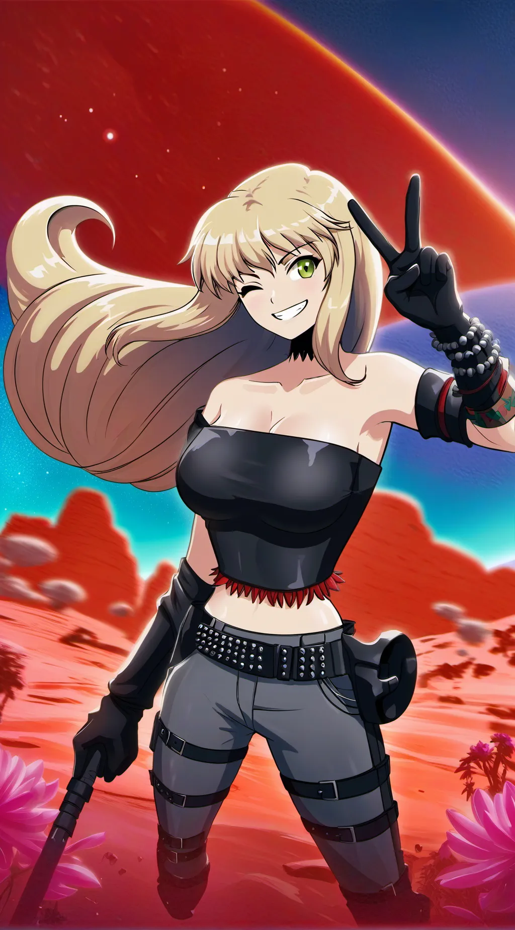 ai character: Nova Klicks background