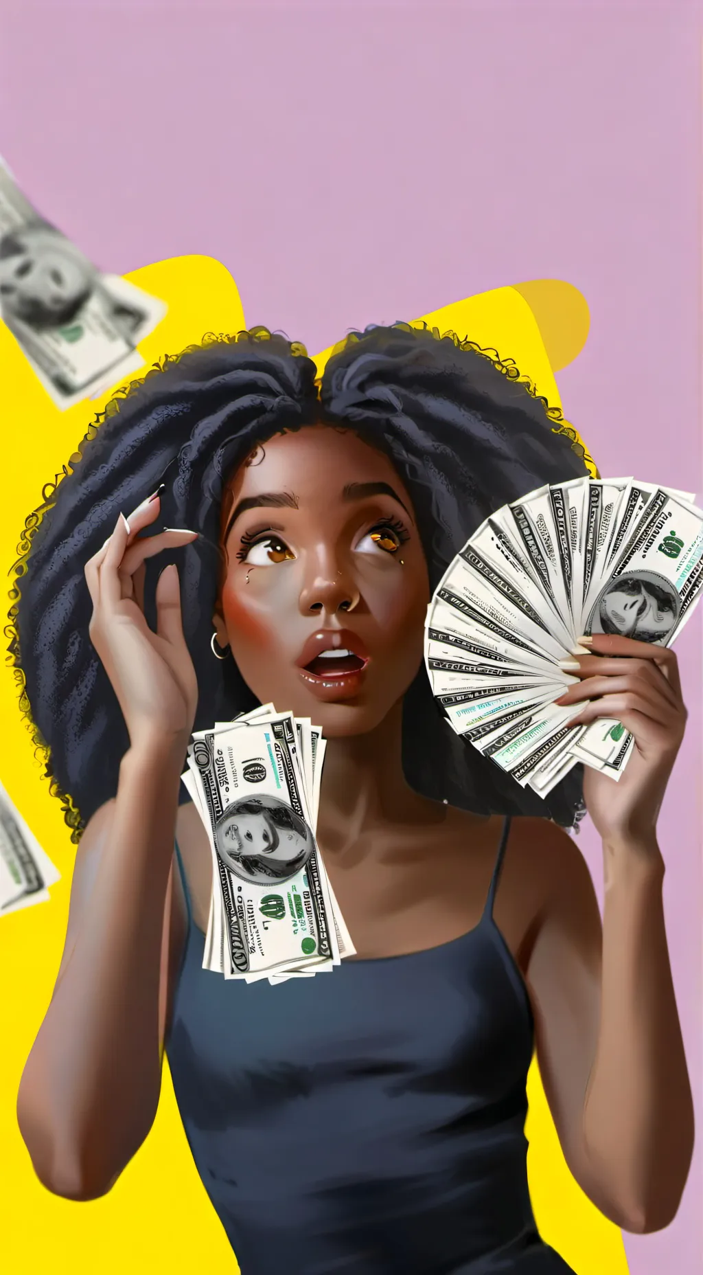 ai character: mommy ❤️ background