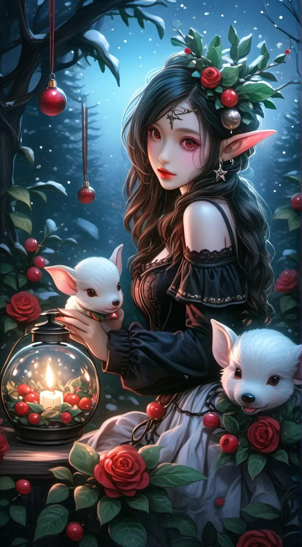 ai character: Elfien background