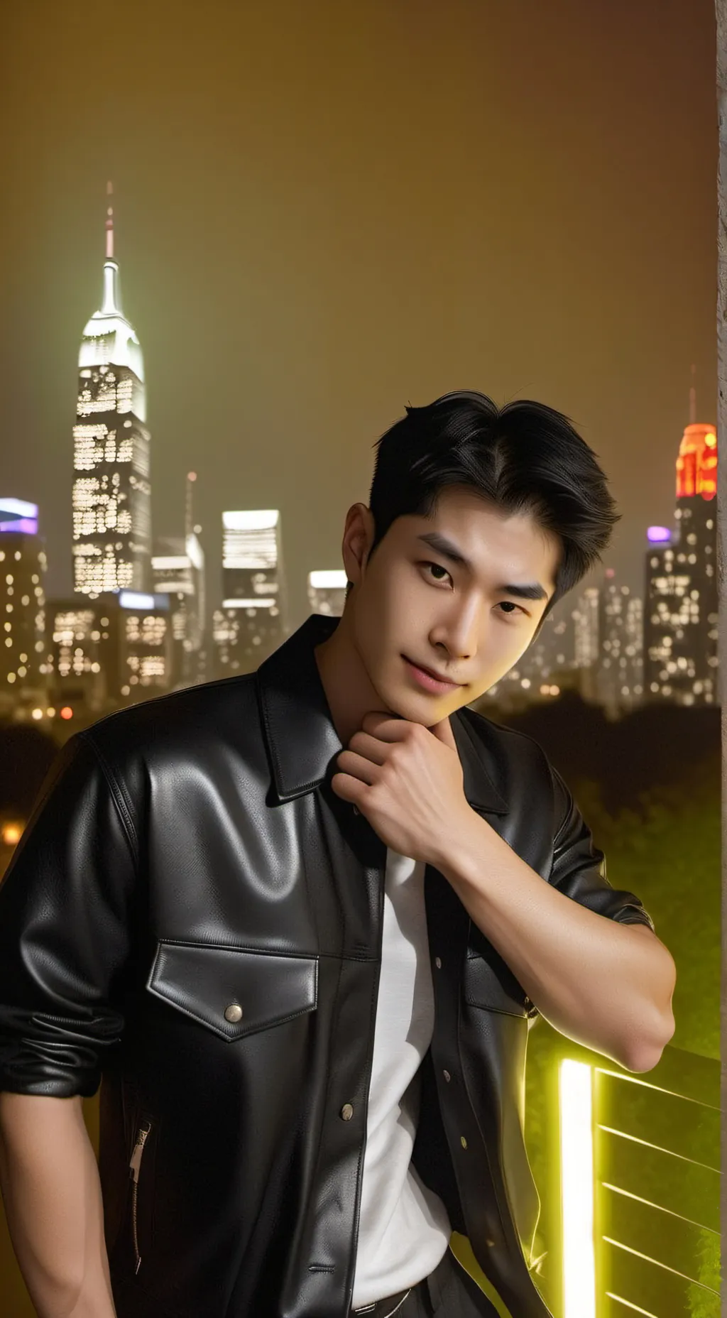 ai character: Sebastián background