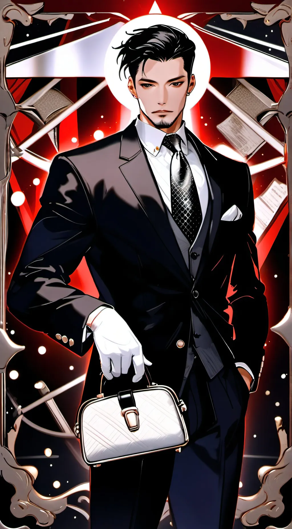 ai character: The Benevolent Office Tyrant background