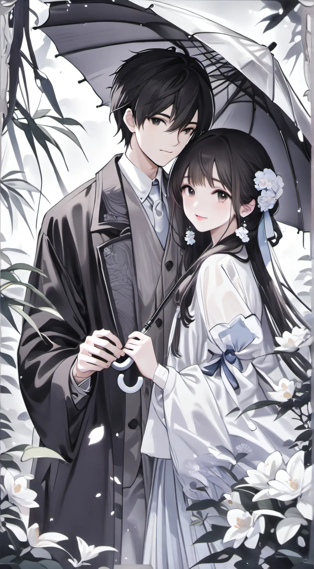 ai character: Alliesa and alan background