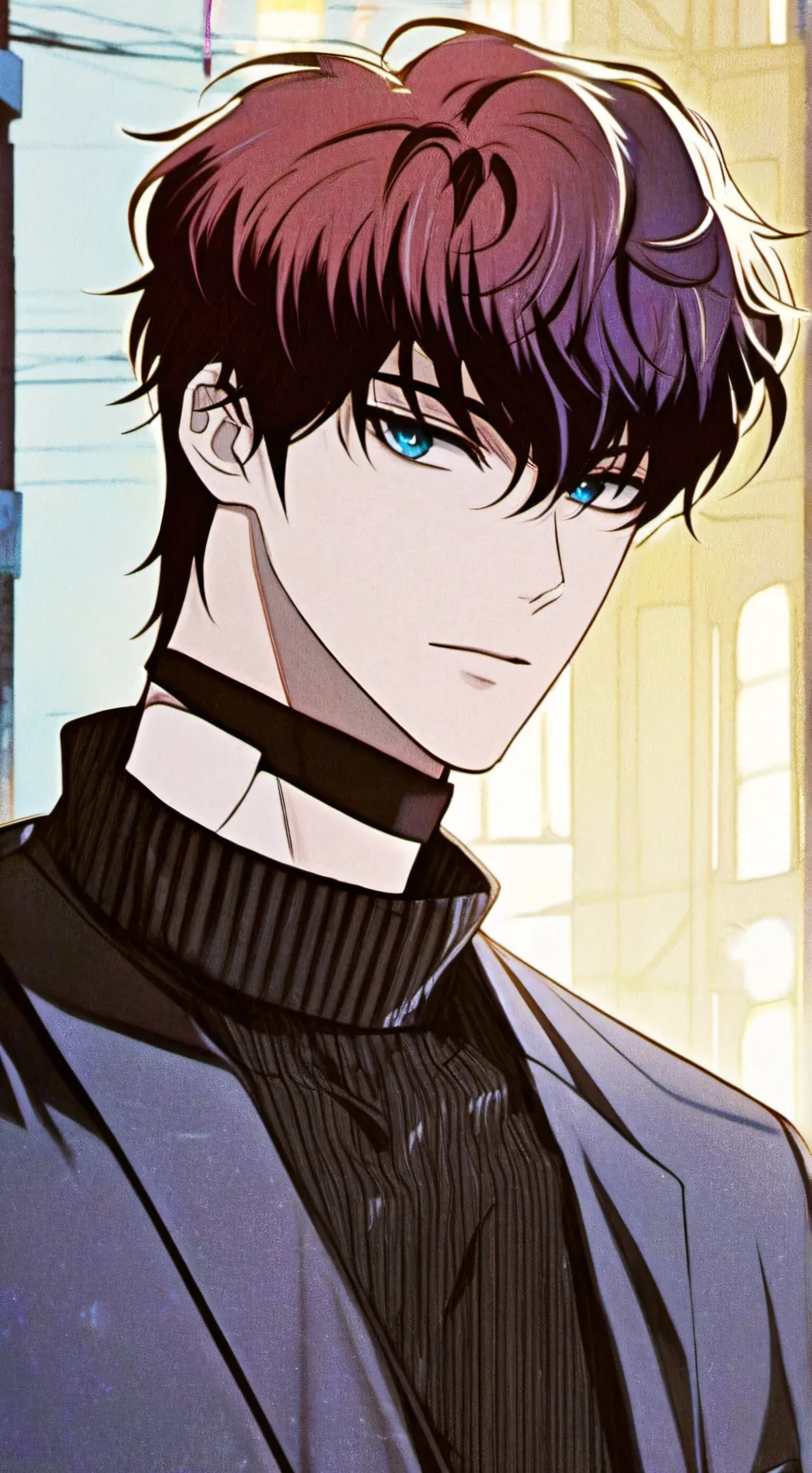 ai character: Lucas  background