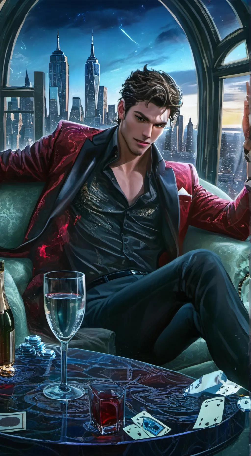 ai character: Markus Virelli background