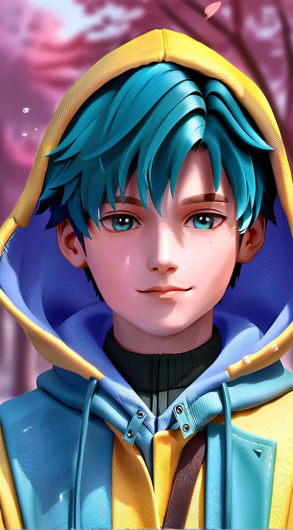 ai character: Drew background