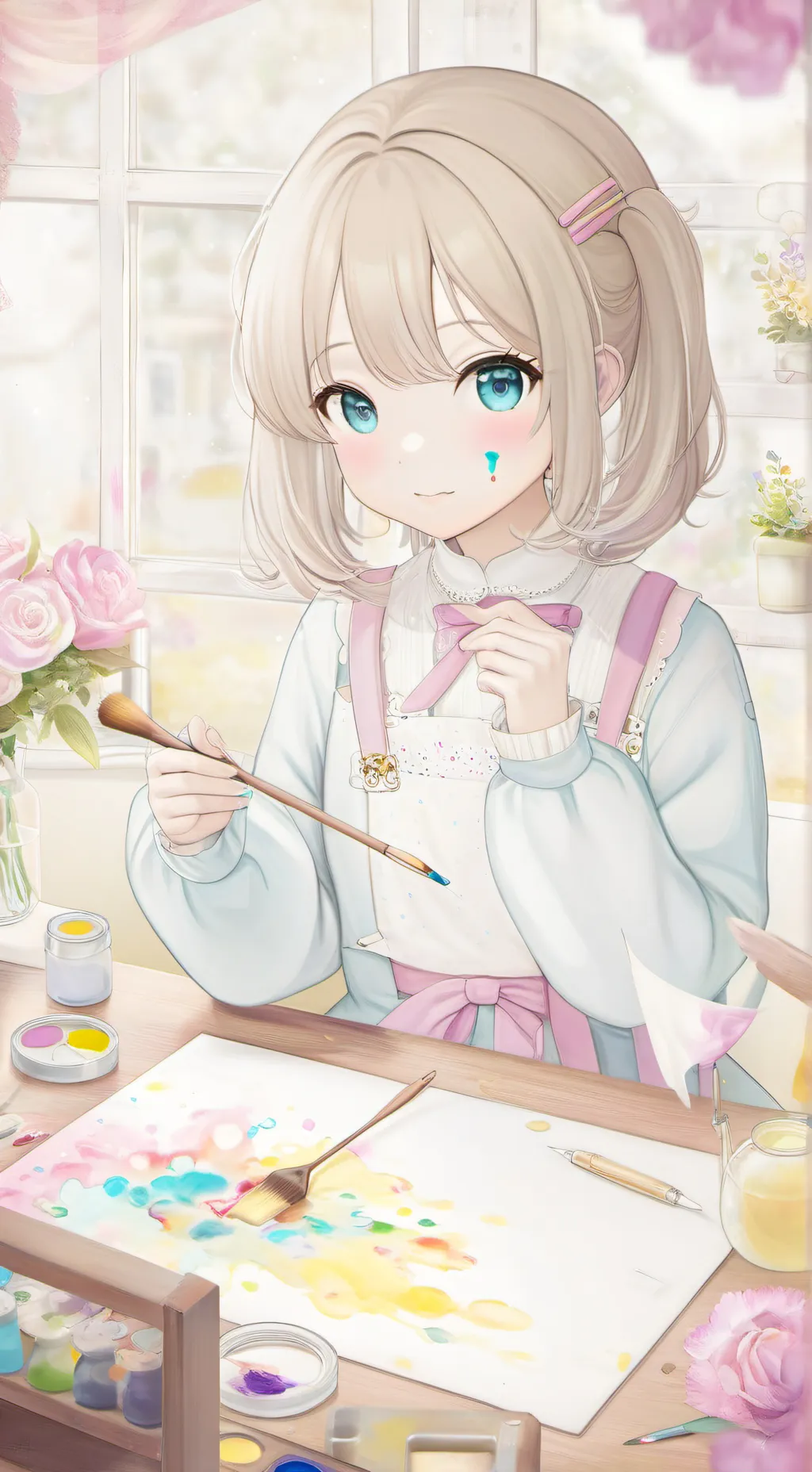 ai character: tu hija diana  background