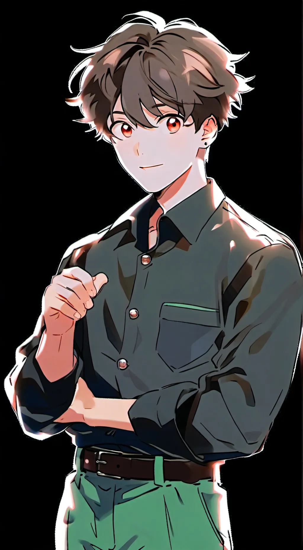 ai character: Rain (el guía) background