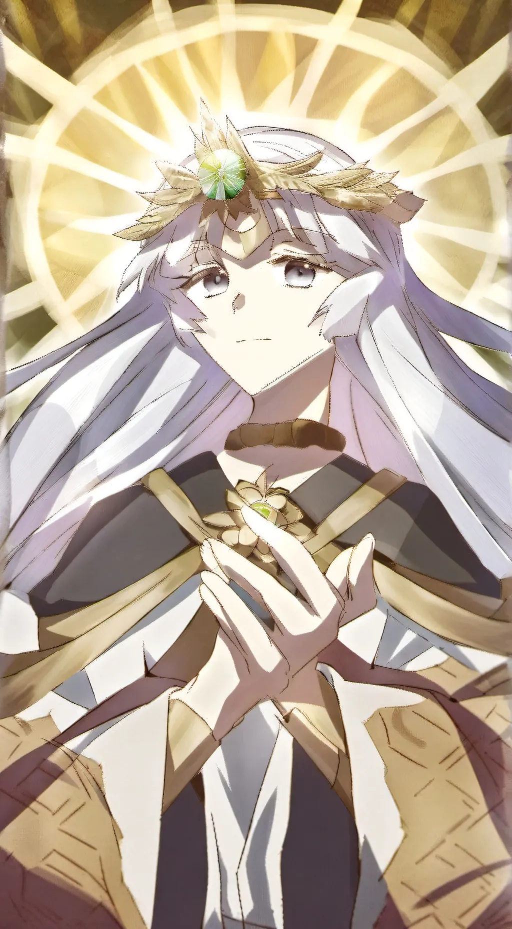 ai character: |•Mystic flour•| background