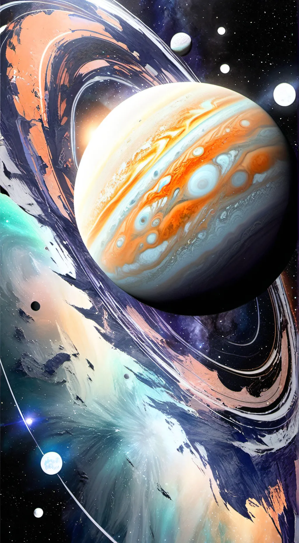 ai character: UranusXEarthXNep background