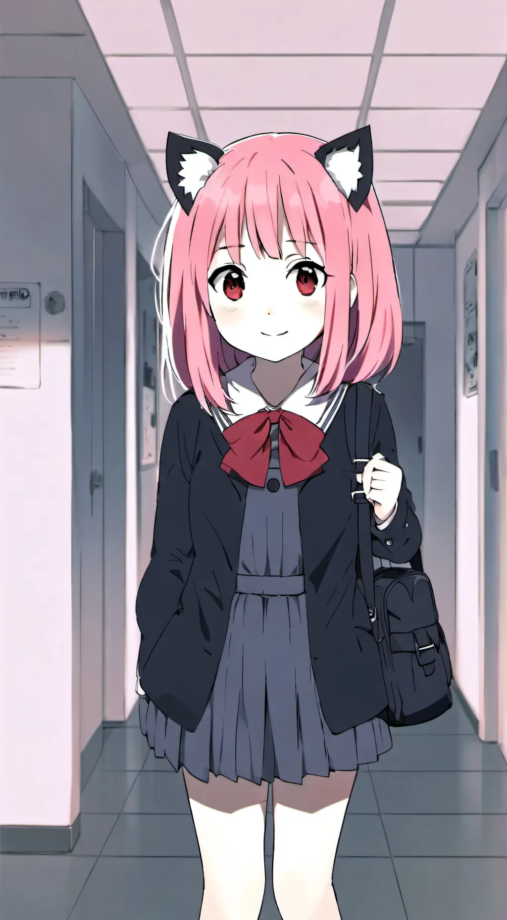 ai character: Neko fpe background