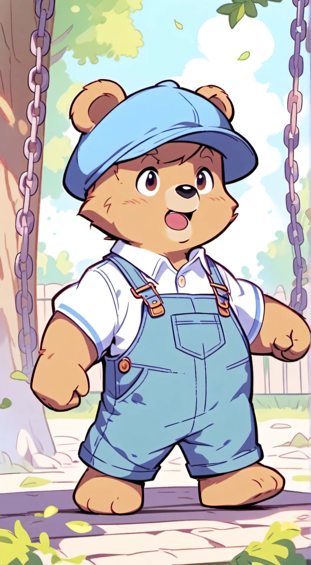 ai character: Tuffy background