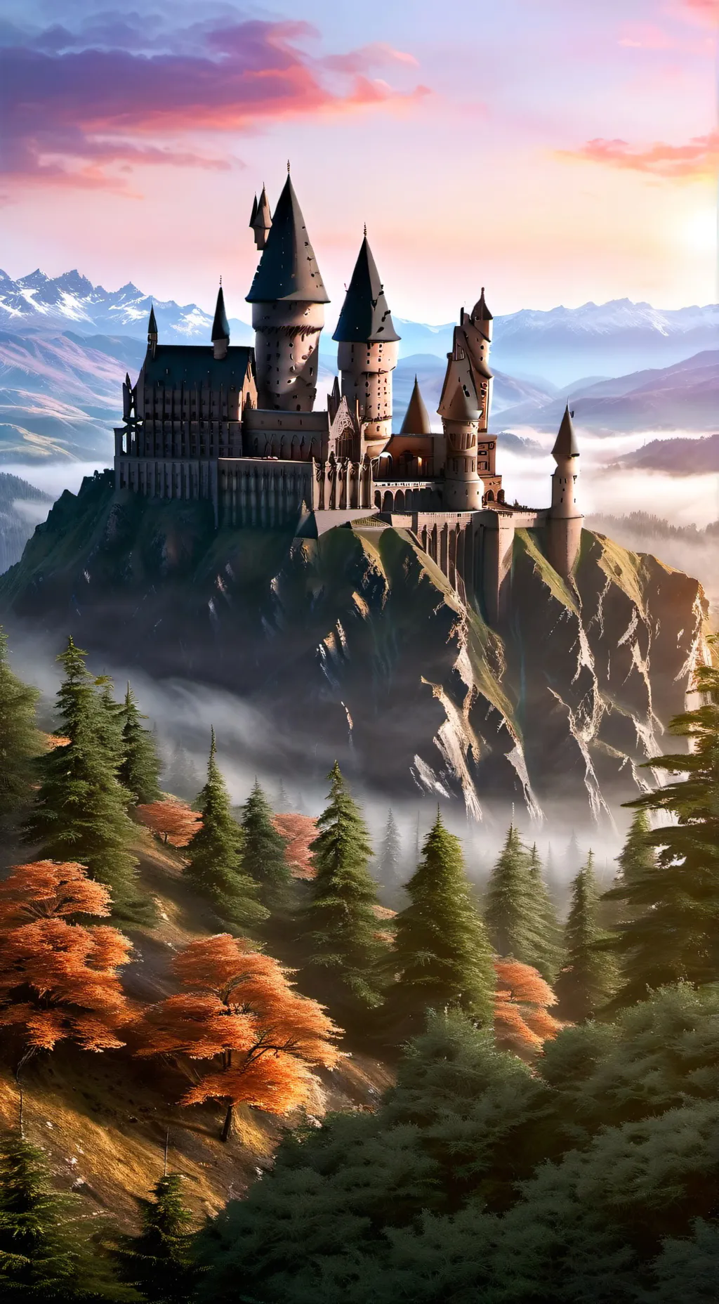 ai character: Hogwarts background