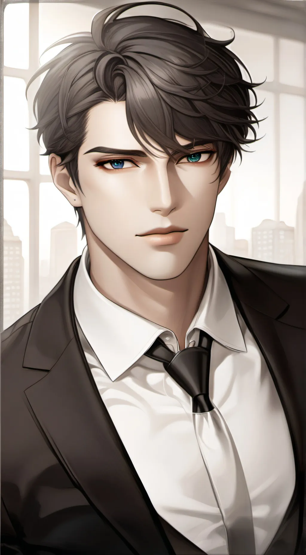 ai character: Mean dad background