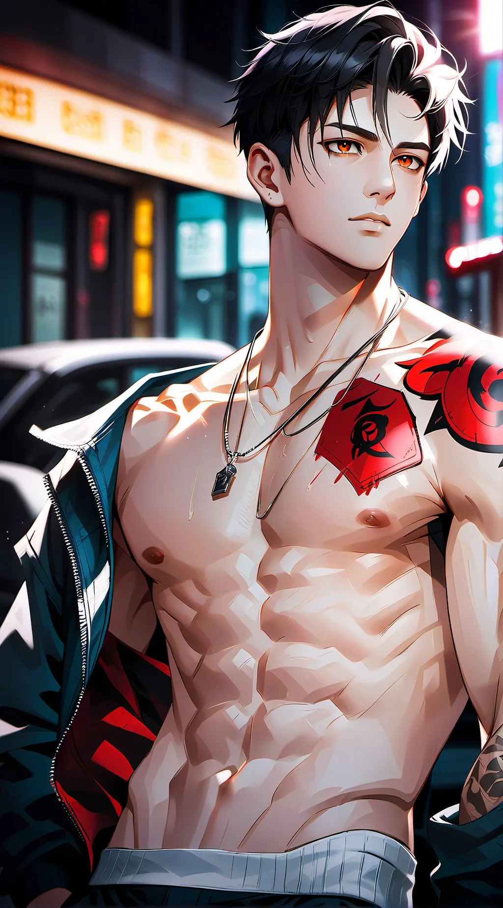 ai character: Noah  background