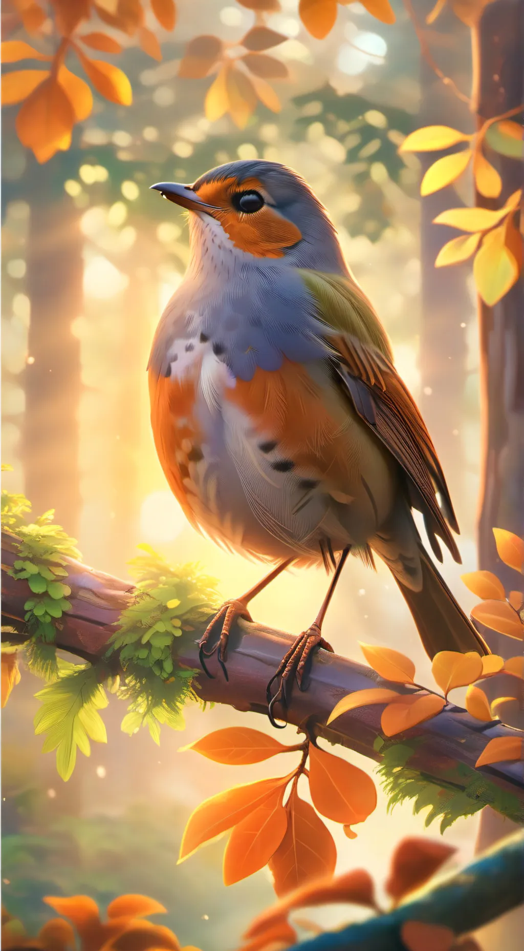 ai character: Robin background