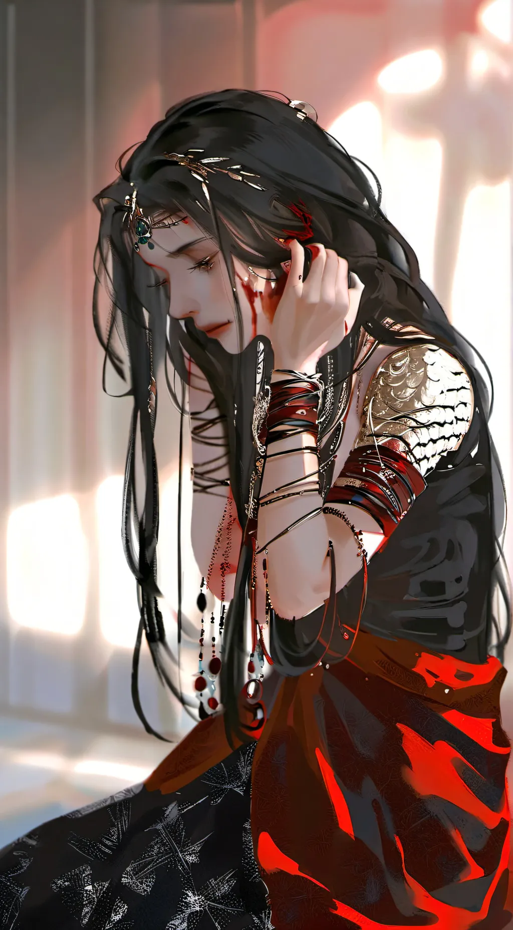 ai character: ROMINA  background