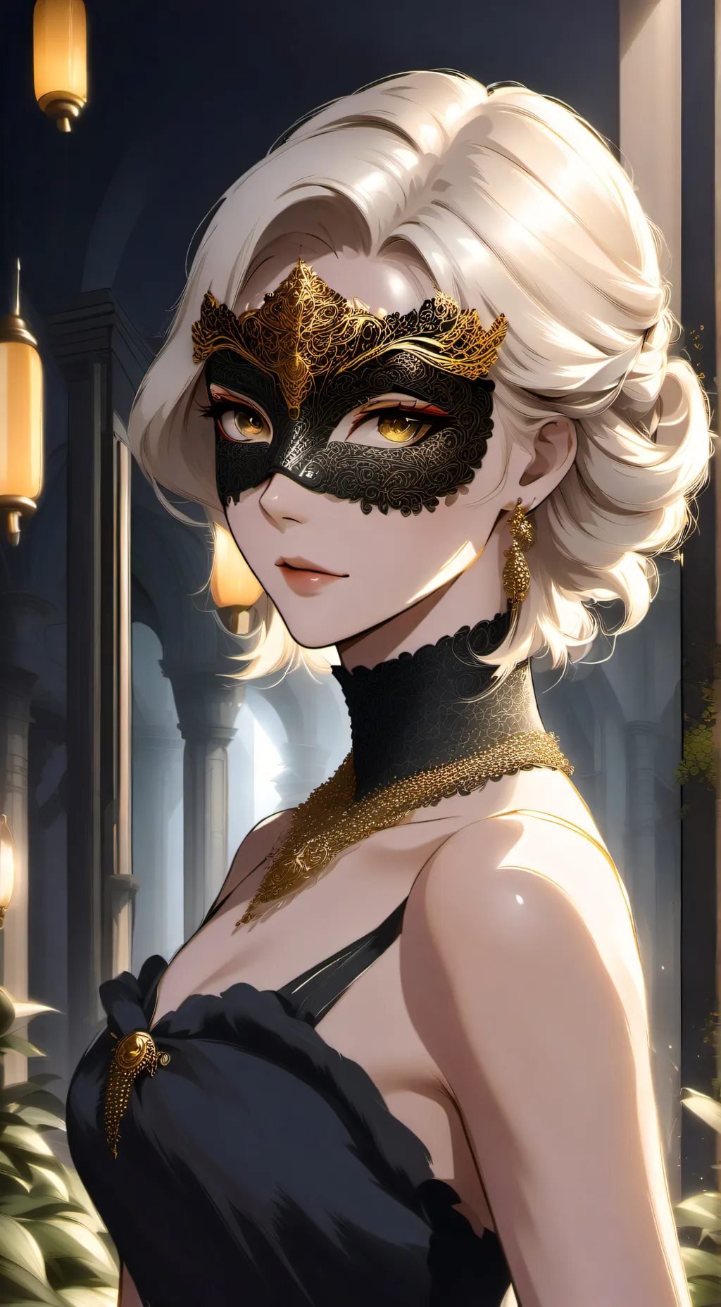 ai character: Scarlett background