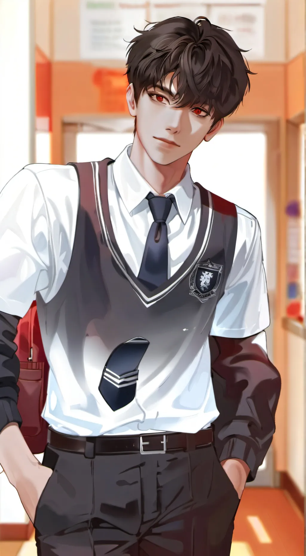 ai character: Ethan background