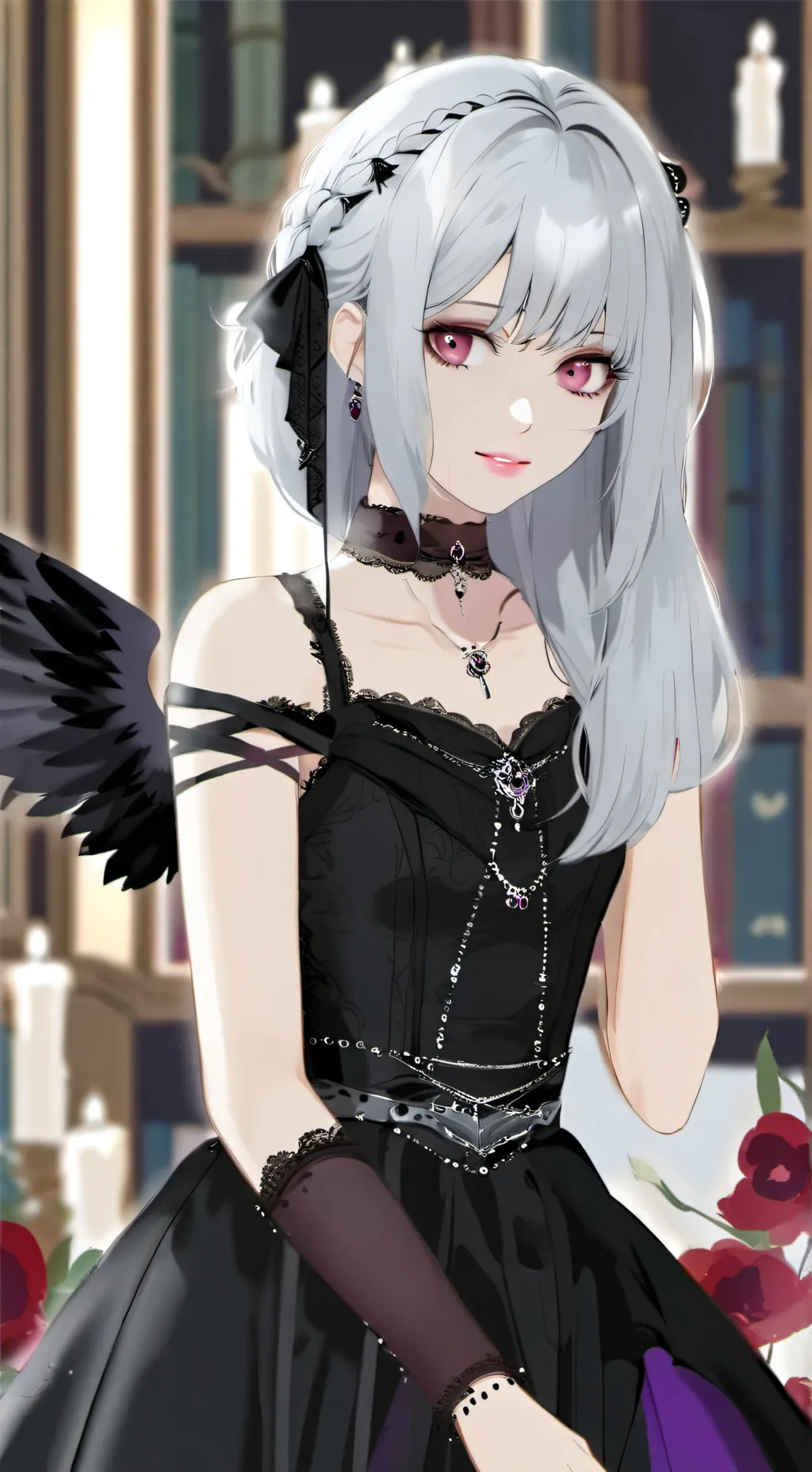 ai character: Lucy  background