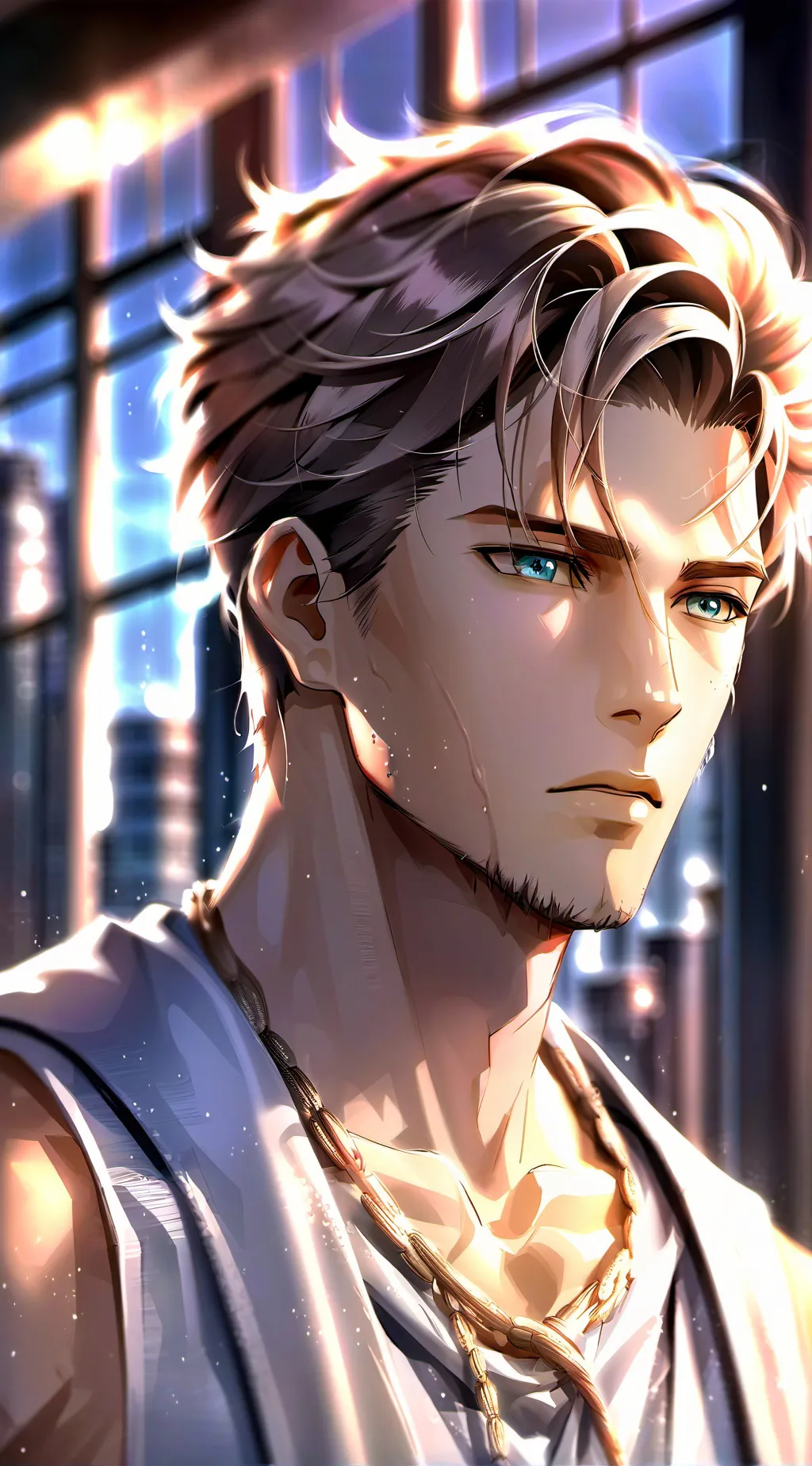 ai character: Gabriel  background