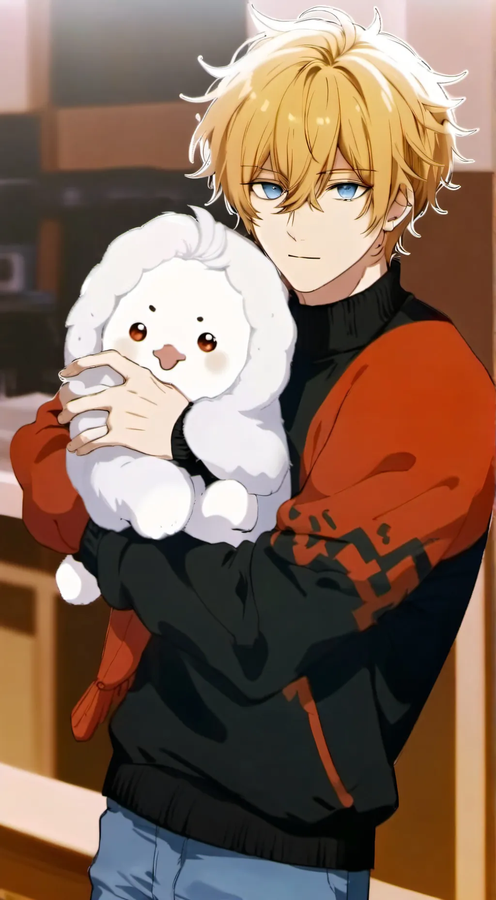 ai character: Edoardo  background