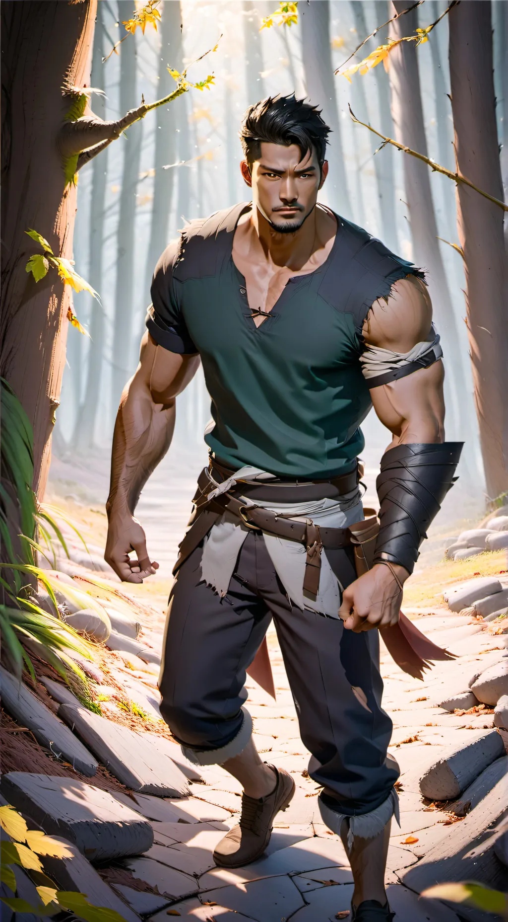 ai character: Simon background