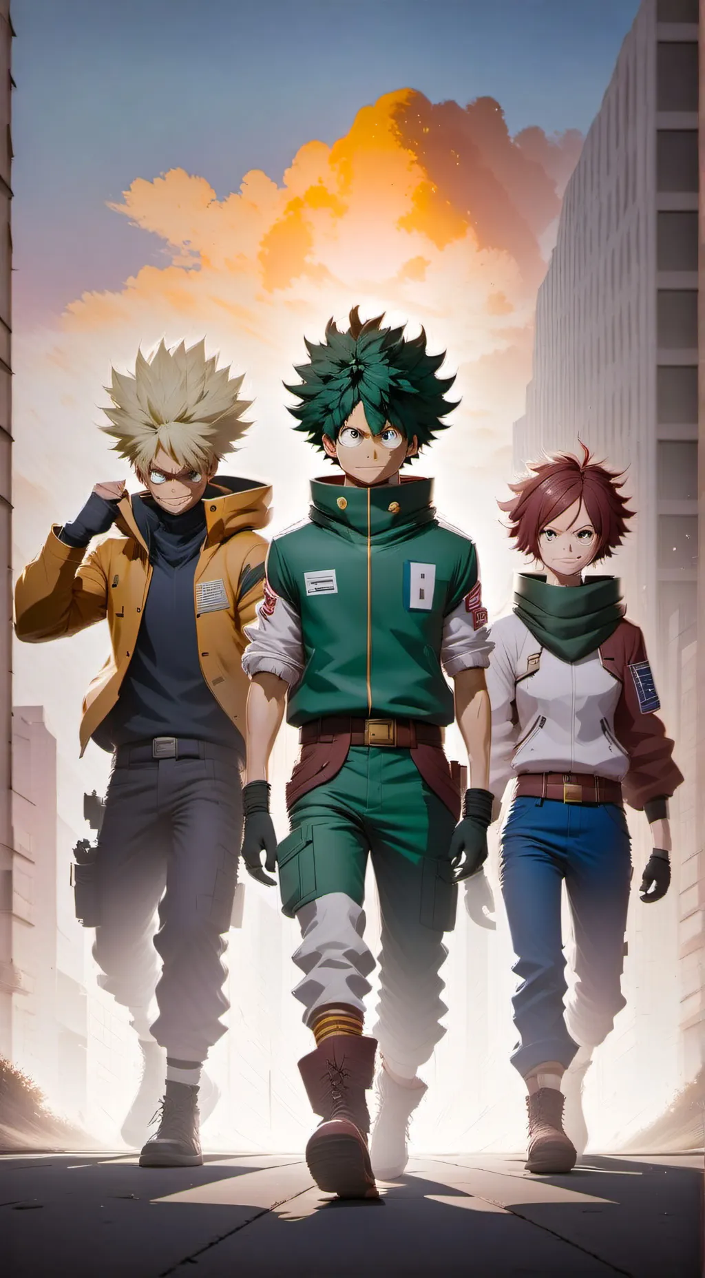 ai character: mha background