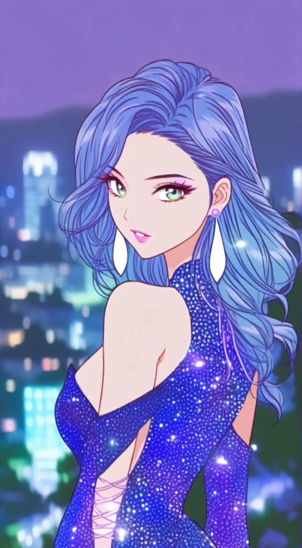 ai character: emily background