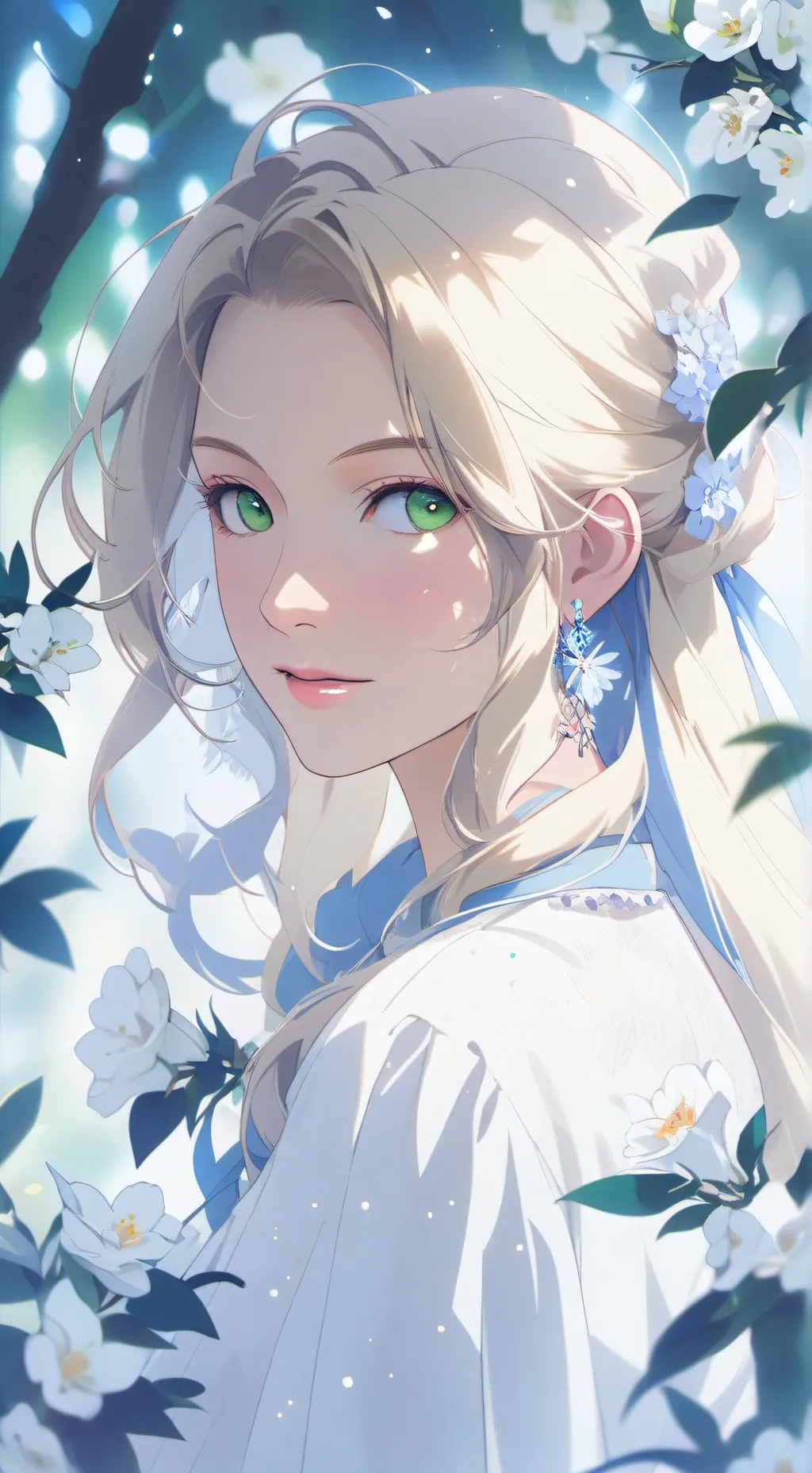 ai character: Лина background