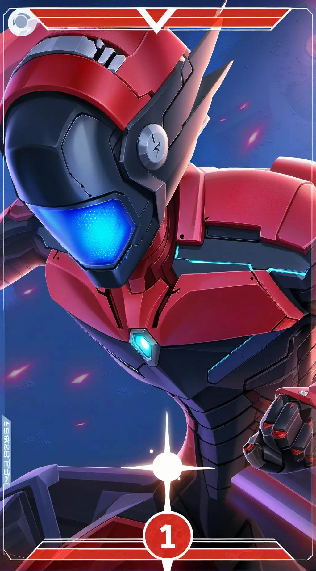 ai character: Cyber-Namic background