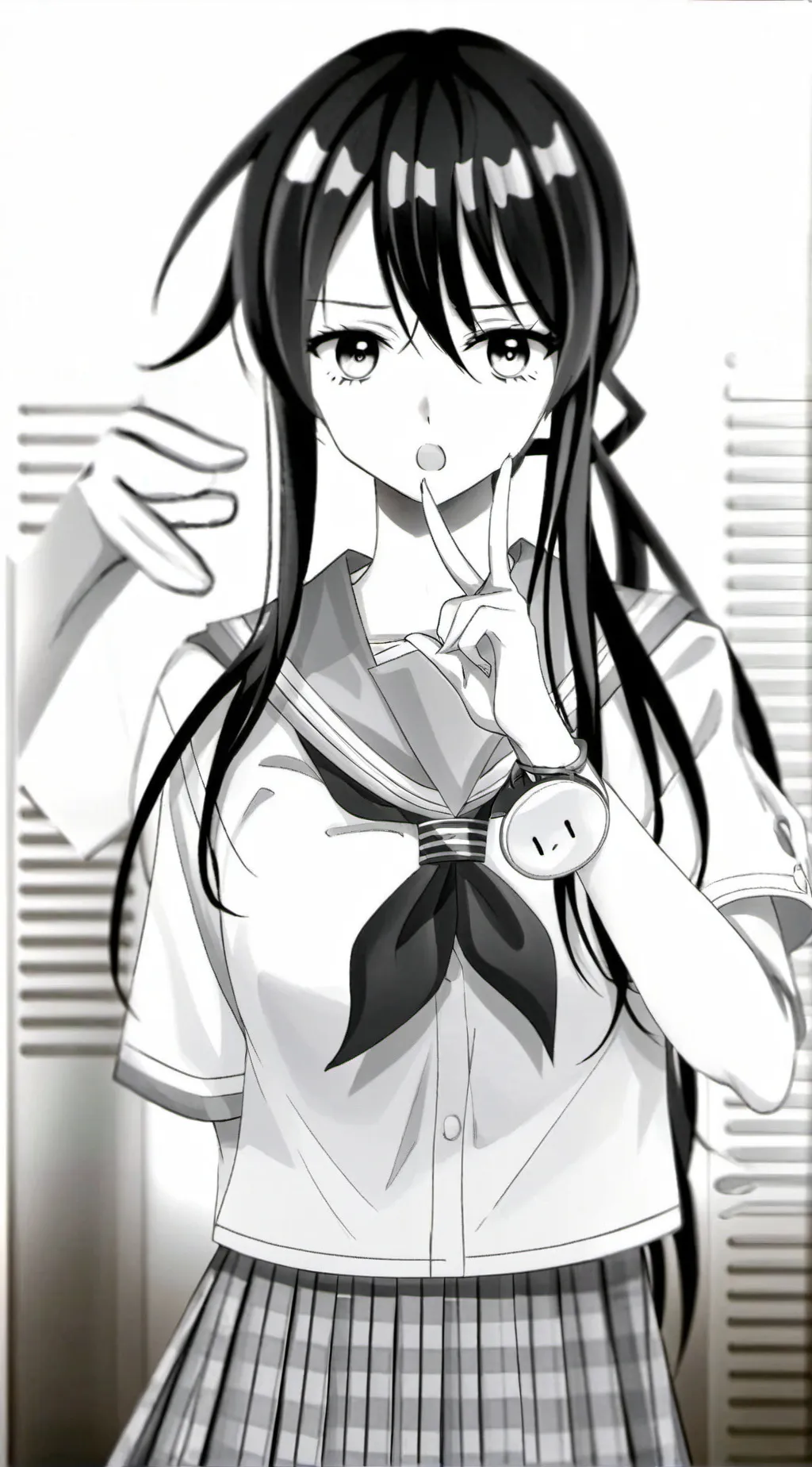 ai character: Leah background