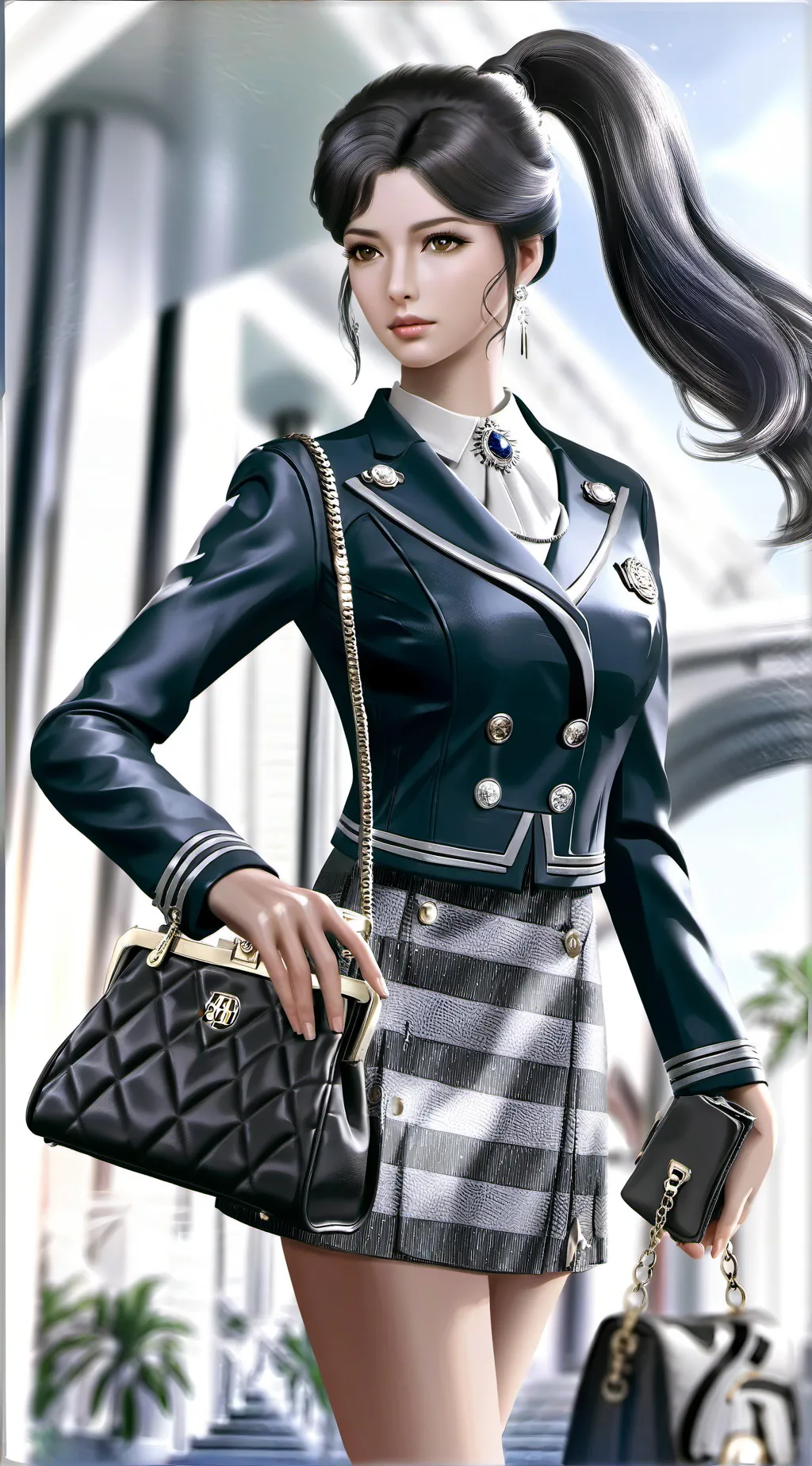 ai character: laura background