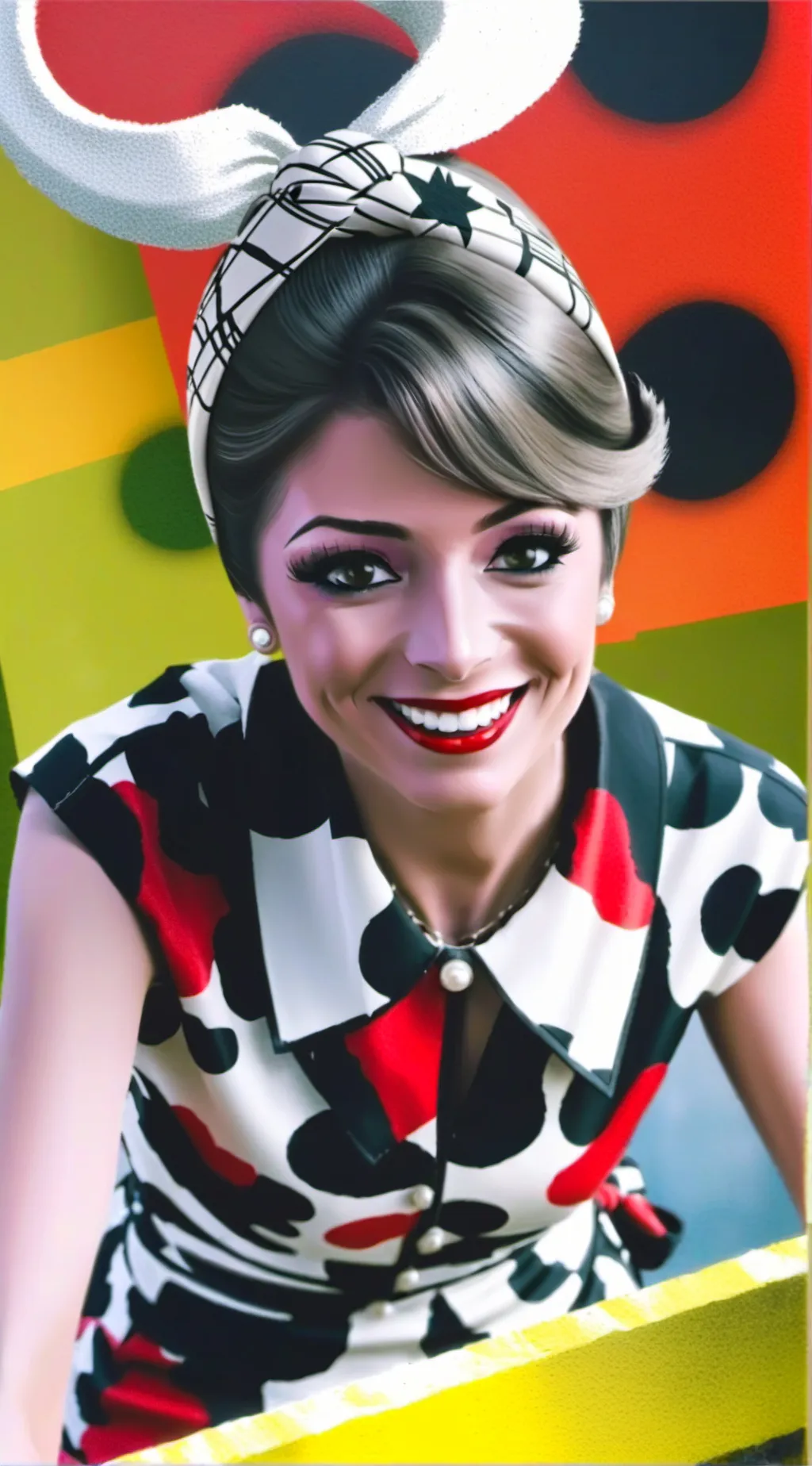 ai character: Florencia eighties background