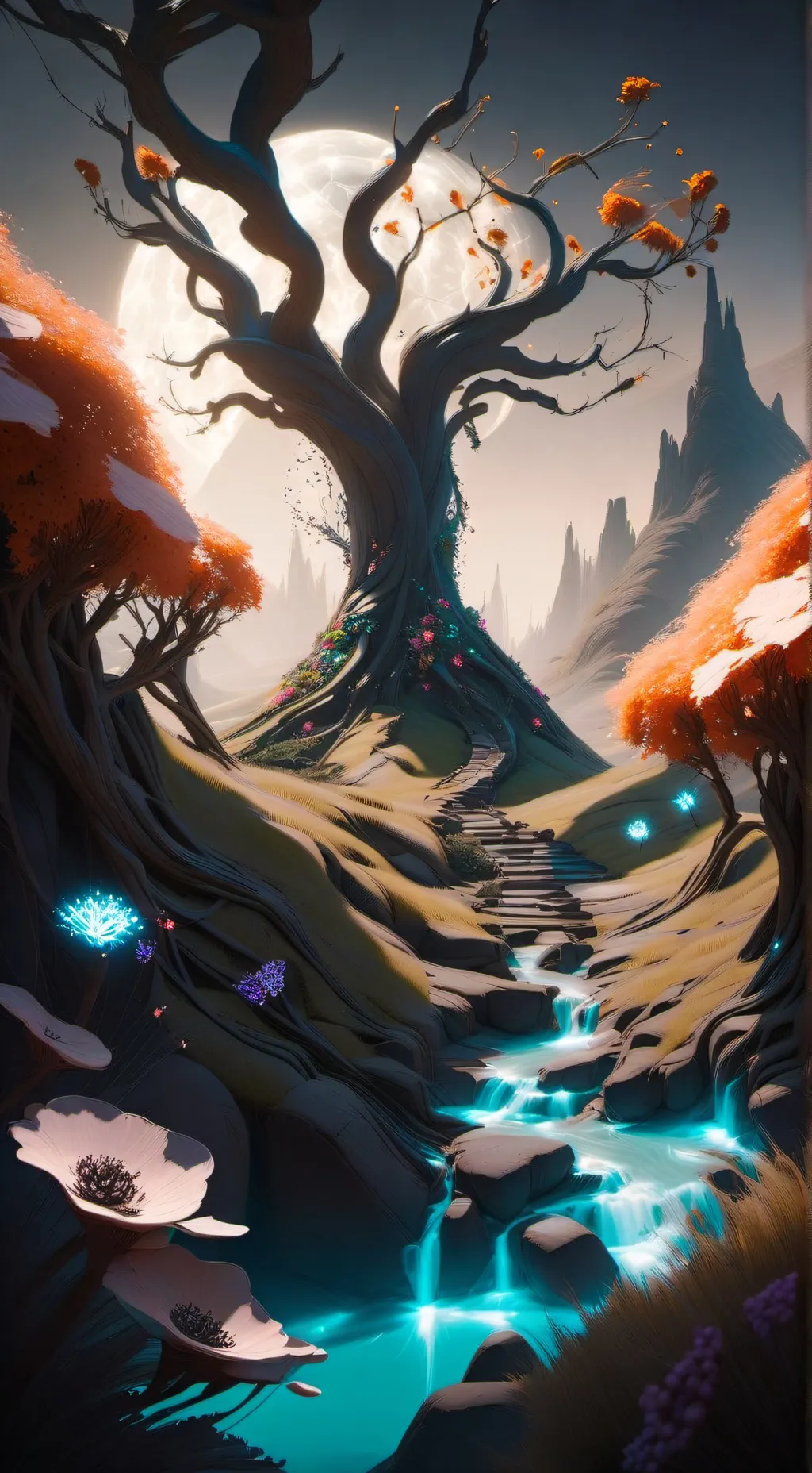 ai character: DANDO'S WEIRD LAND background