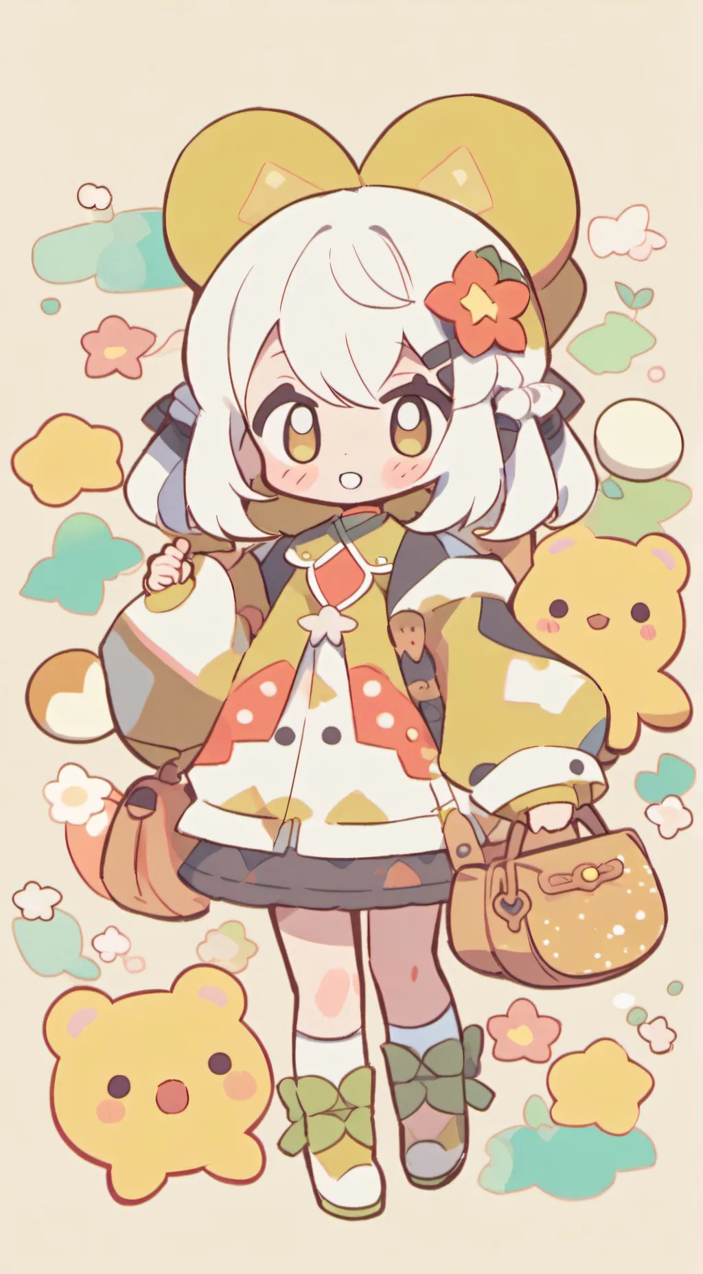 ai character: Emma  background